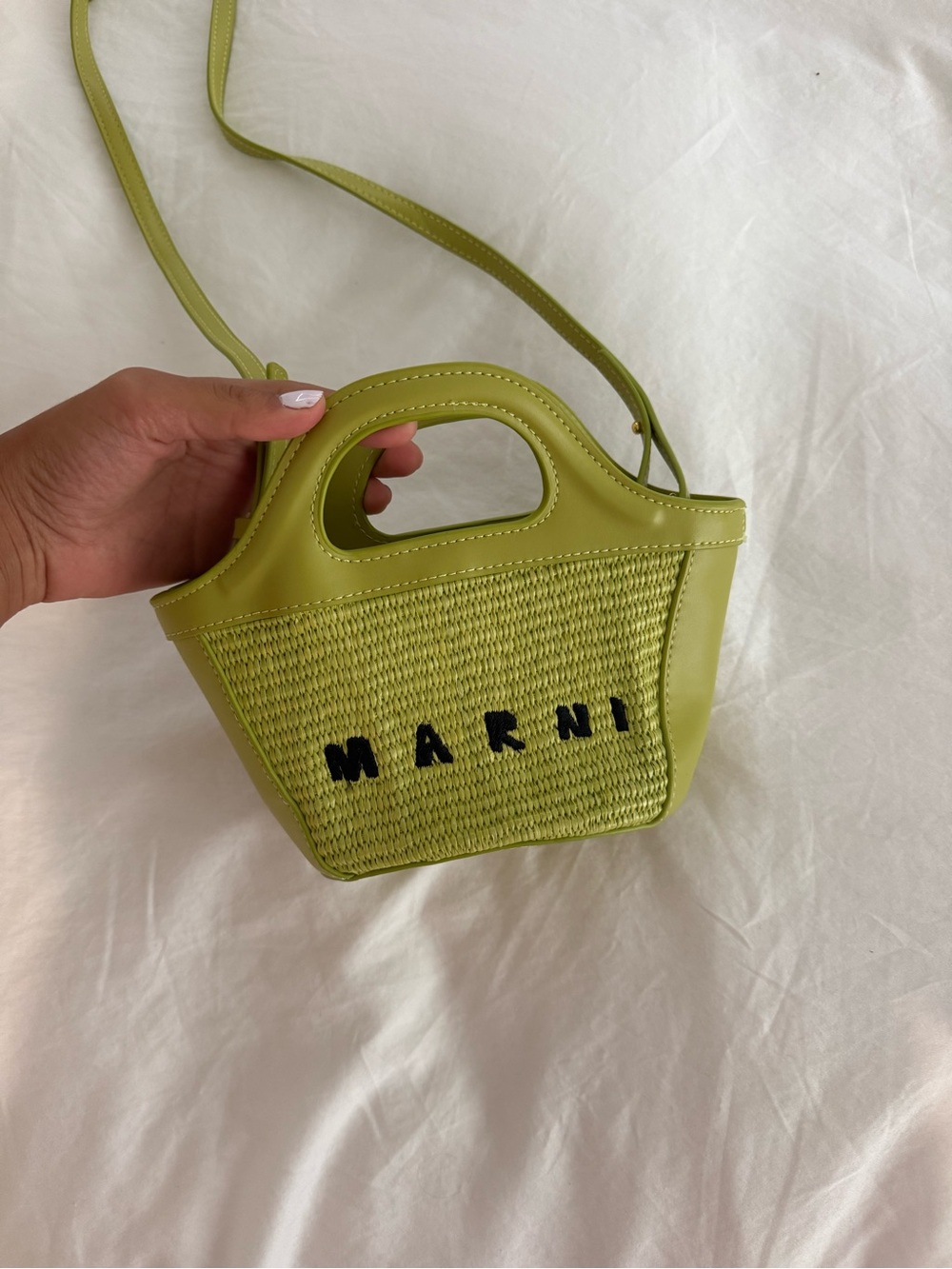 Lime green Marni bag